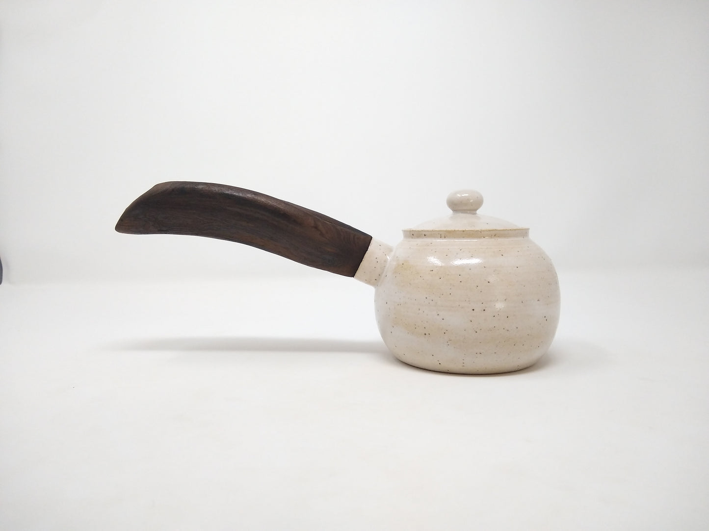 390ml White Shino Kyusu