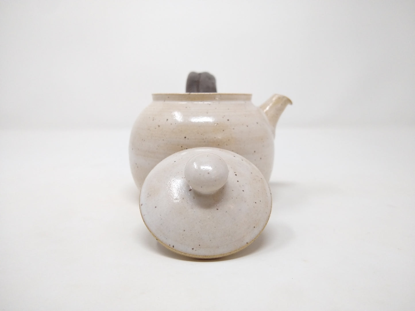 390ml White Shino Kyusu