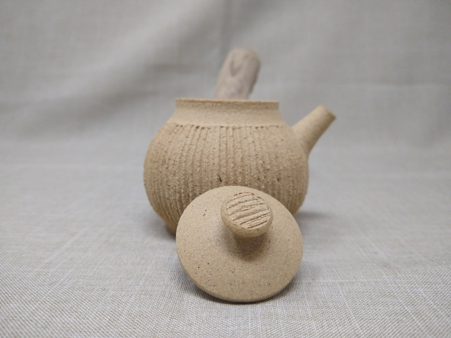 80ml "Sandy Jasper" Kyusu with two 40ml cups