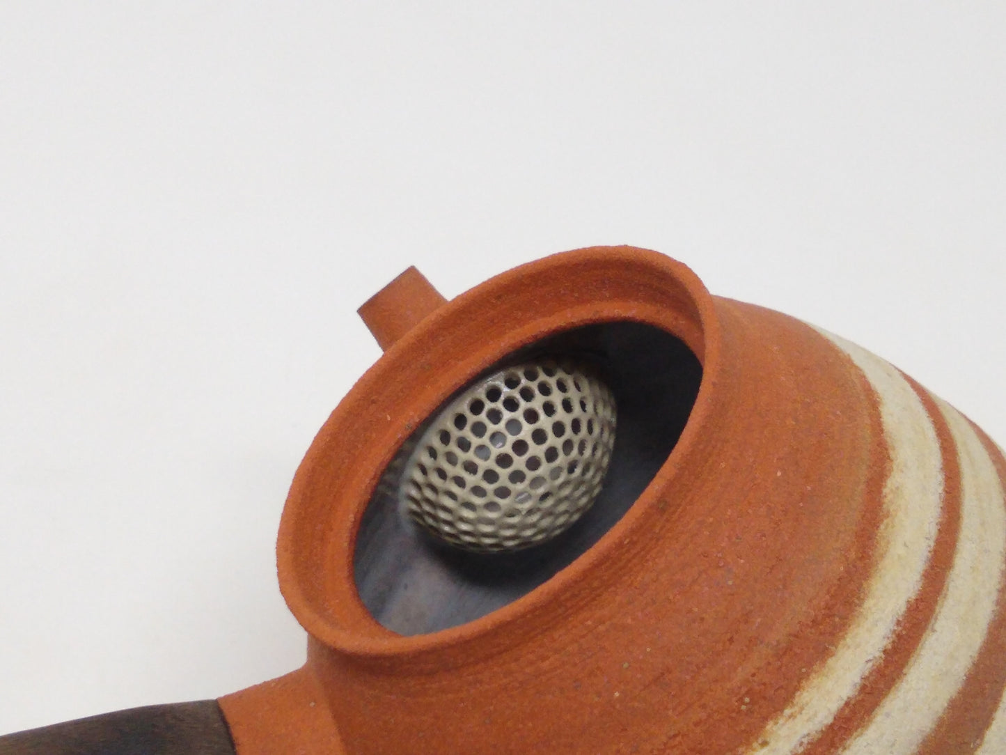 310ml Swirling Red Kyusu