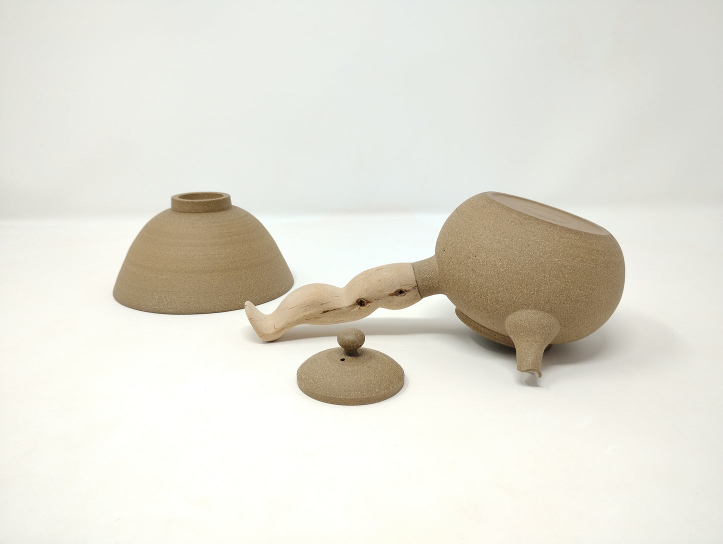 290ml "Jasper" Kyusu with a matching bowl