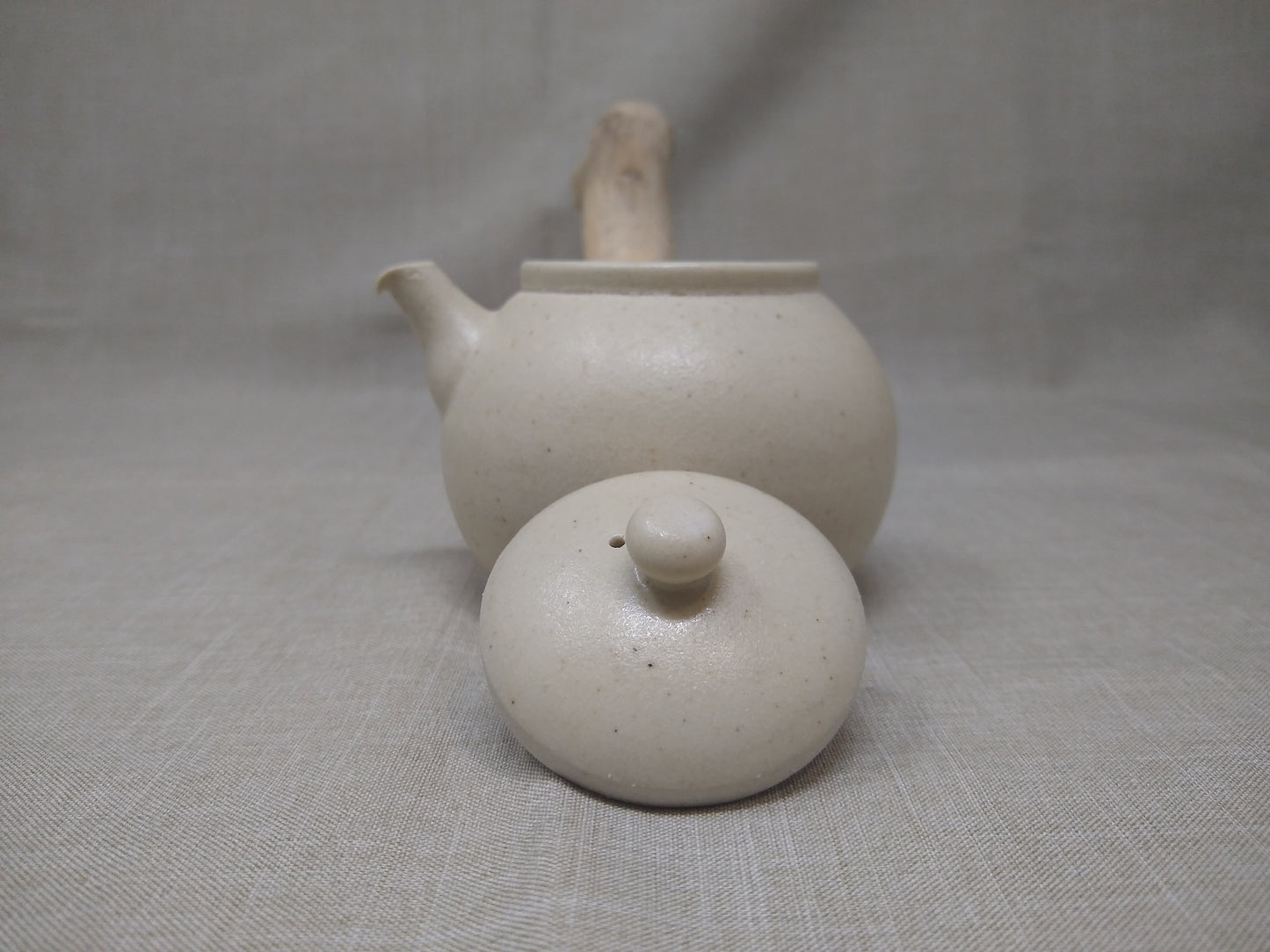 200ml Matte White LEFTIE Kyusu