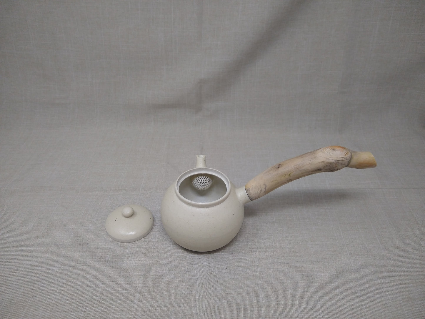 200ml Matte White LEFTIE Kyusu