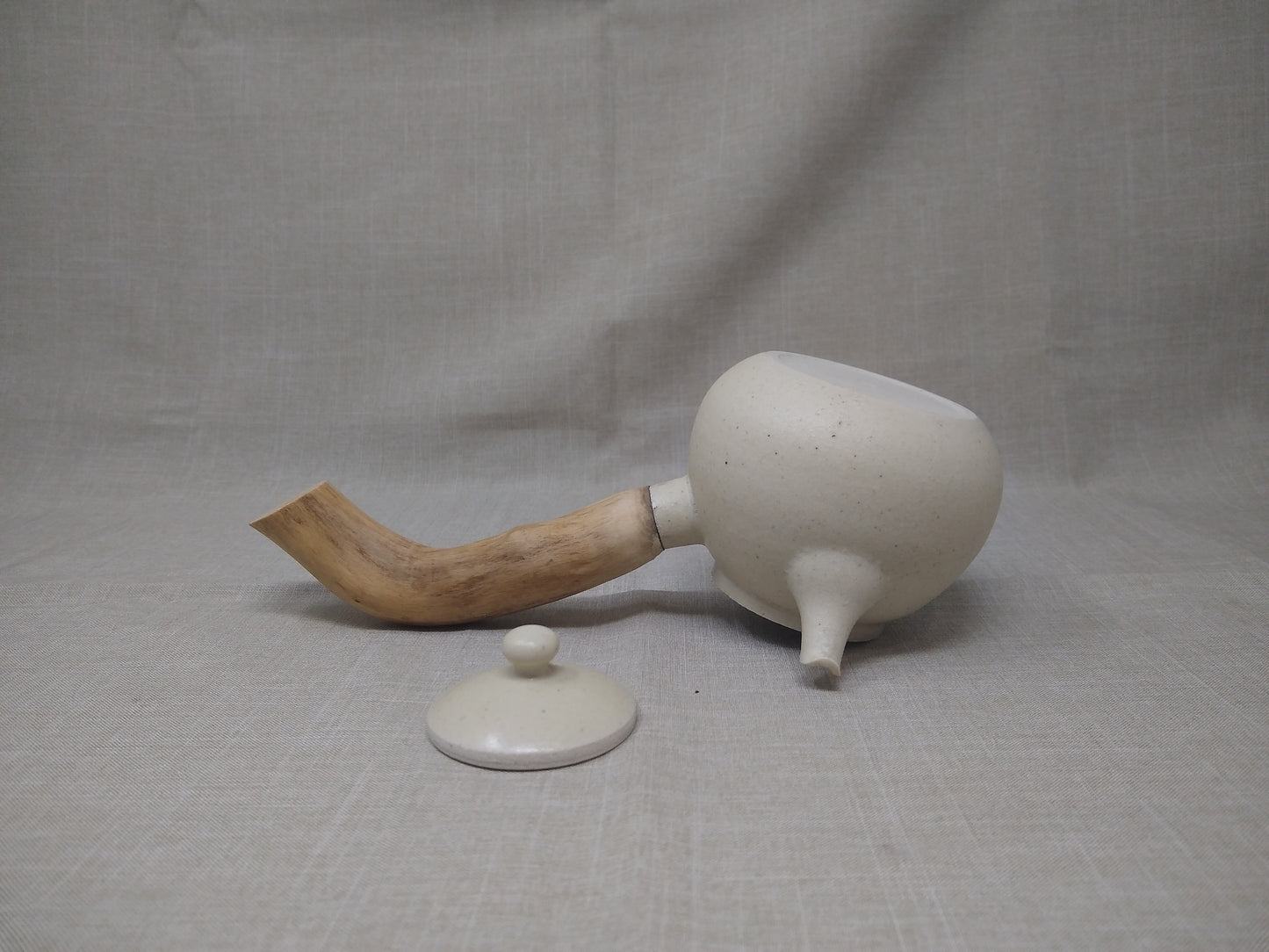 250ml Matte White Kyusu