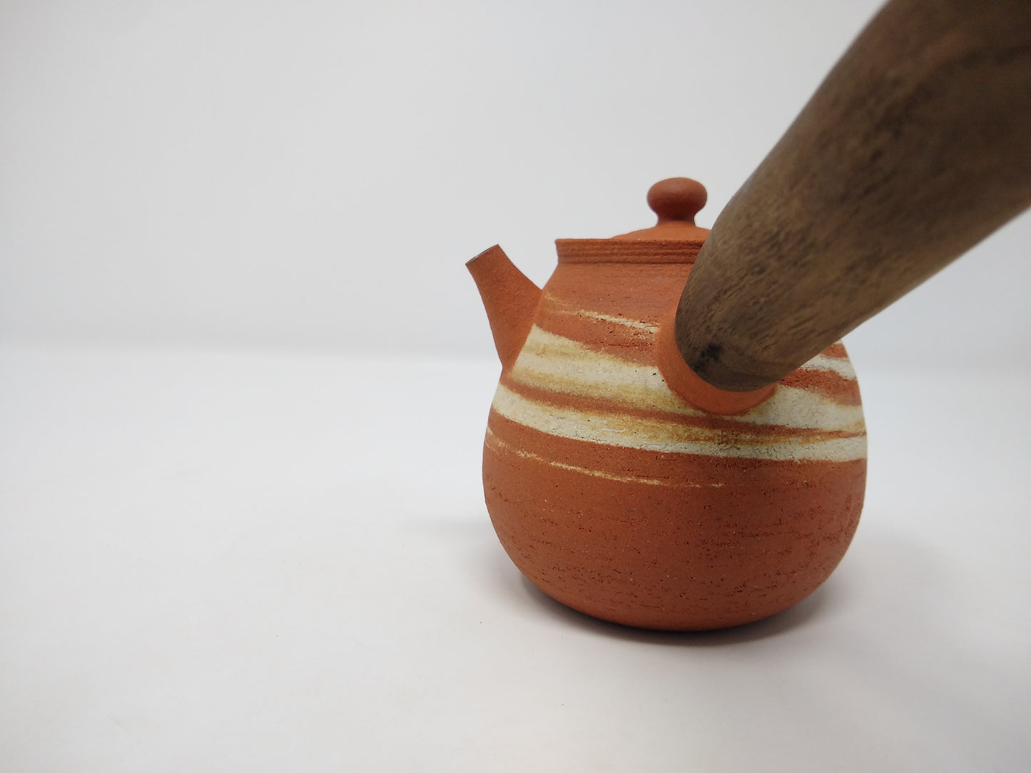 310ml Swirling Red Kyusu
