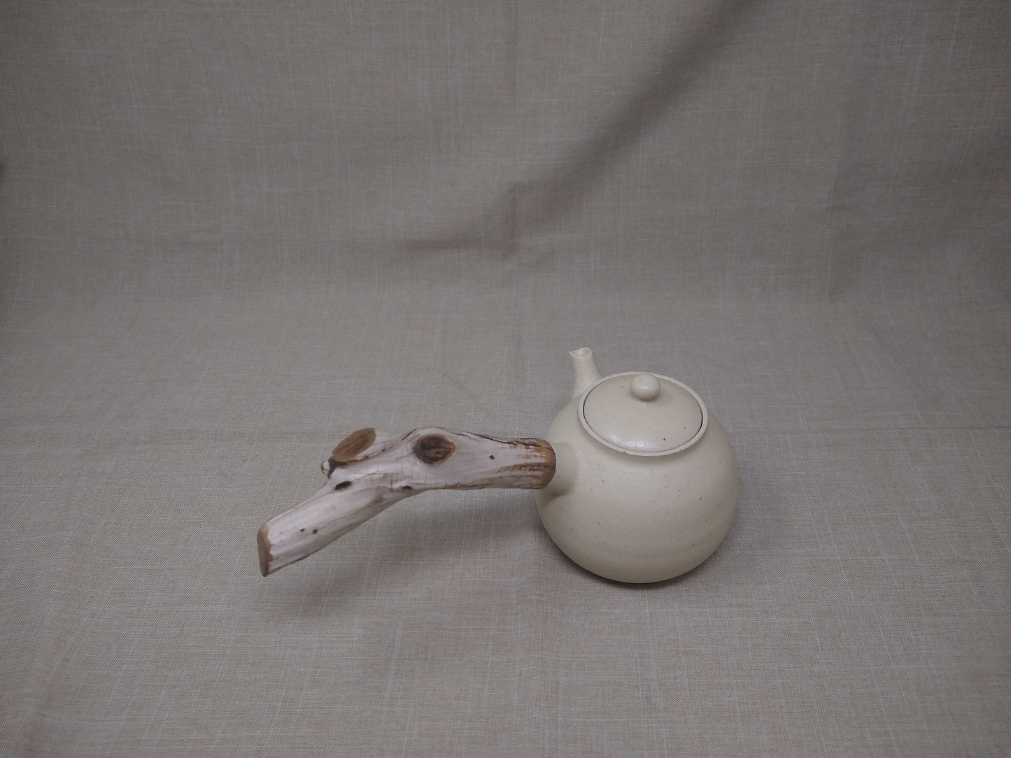 320ml Matte White Kyusu