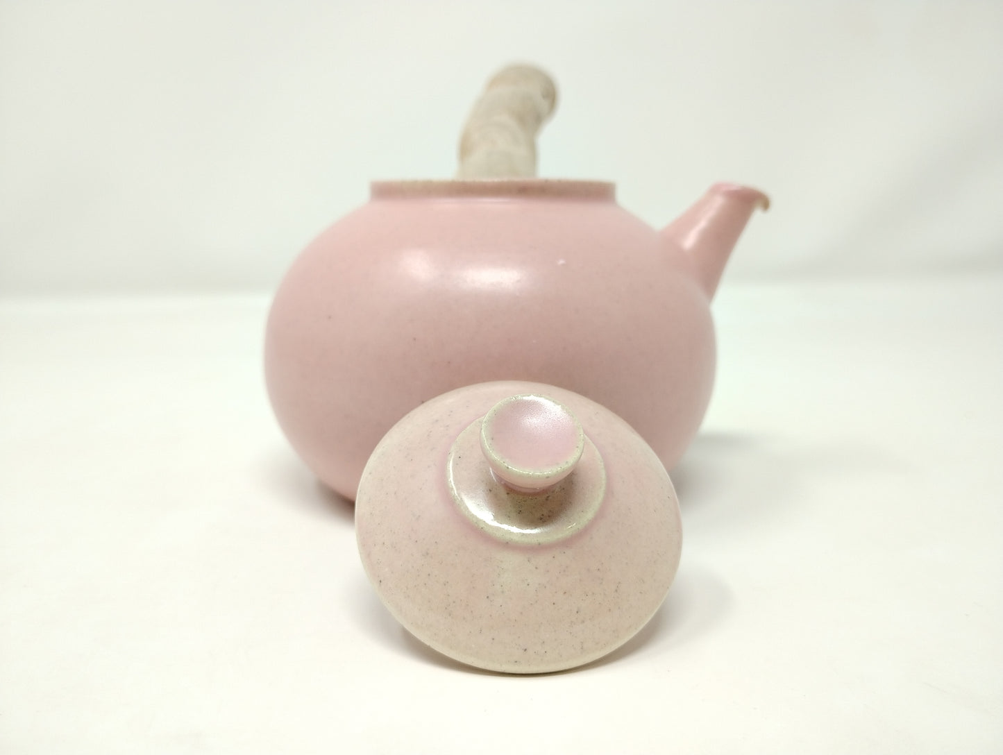 350ml Pink Kyusu with three 270ml bowls