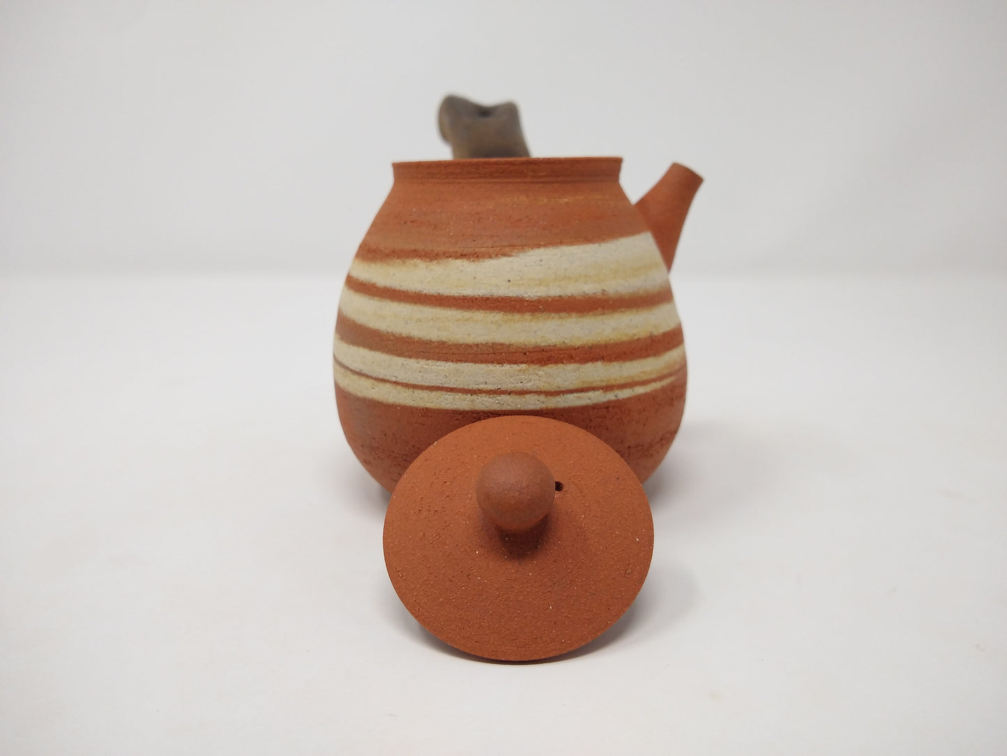310ml Swirling Red Kyusu