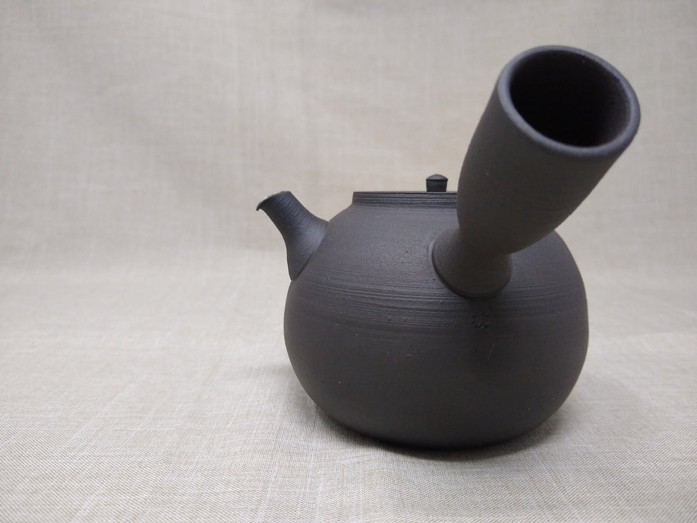 310ml Black Kyusu Tsutsumi Teapots