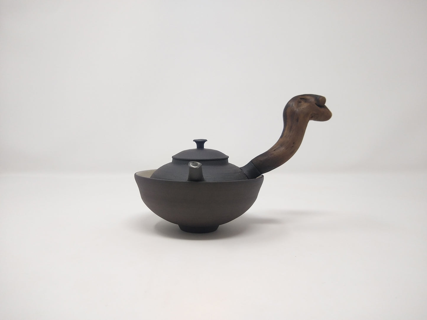100ml Black Kyusu and a matching cup