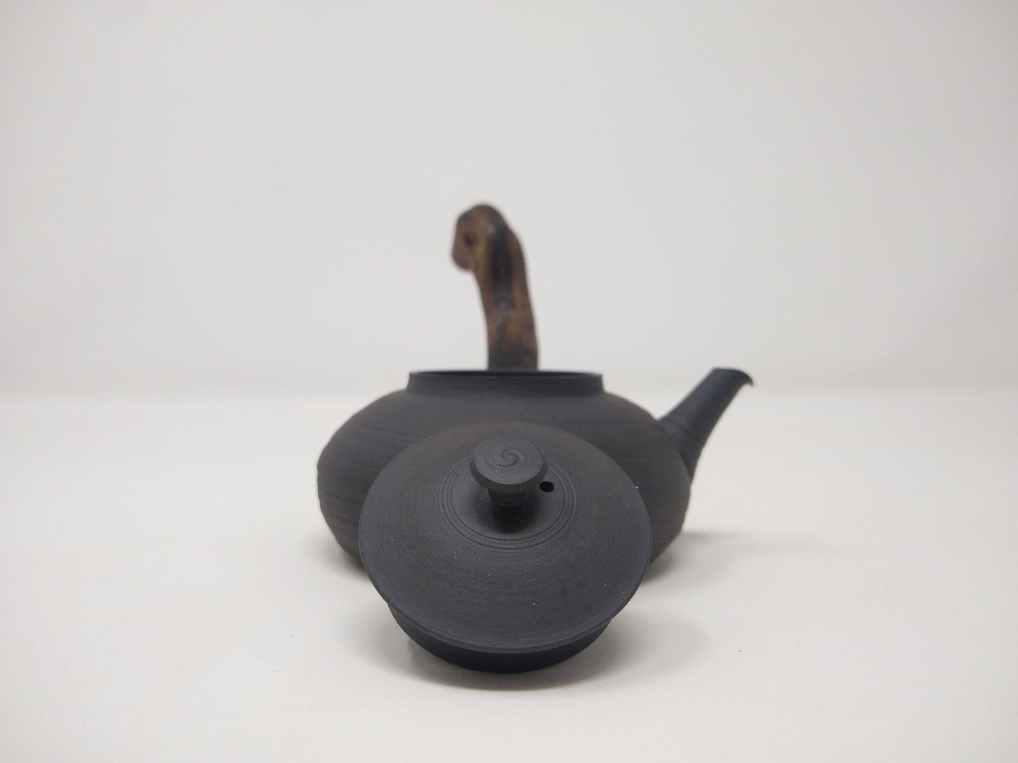 100ml Black Kyusu and a matching cup