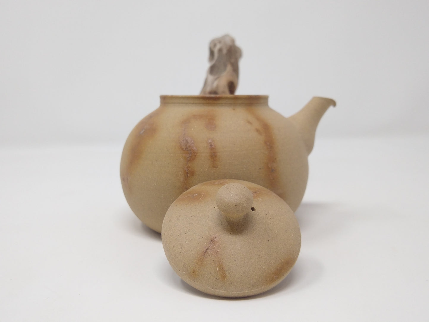 280ml Mogake Kyusu with a matching bowl