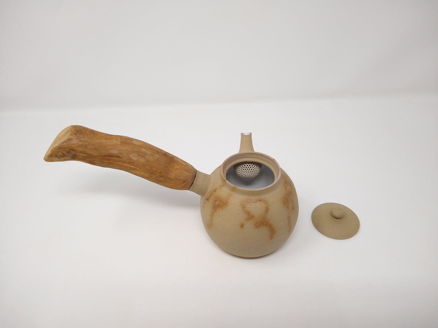 350ml Mogake Kyusu with a matching bowl