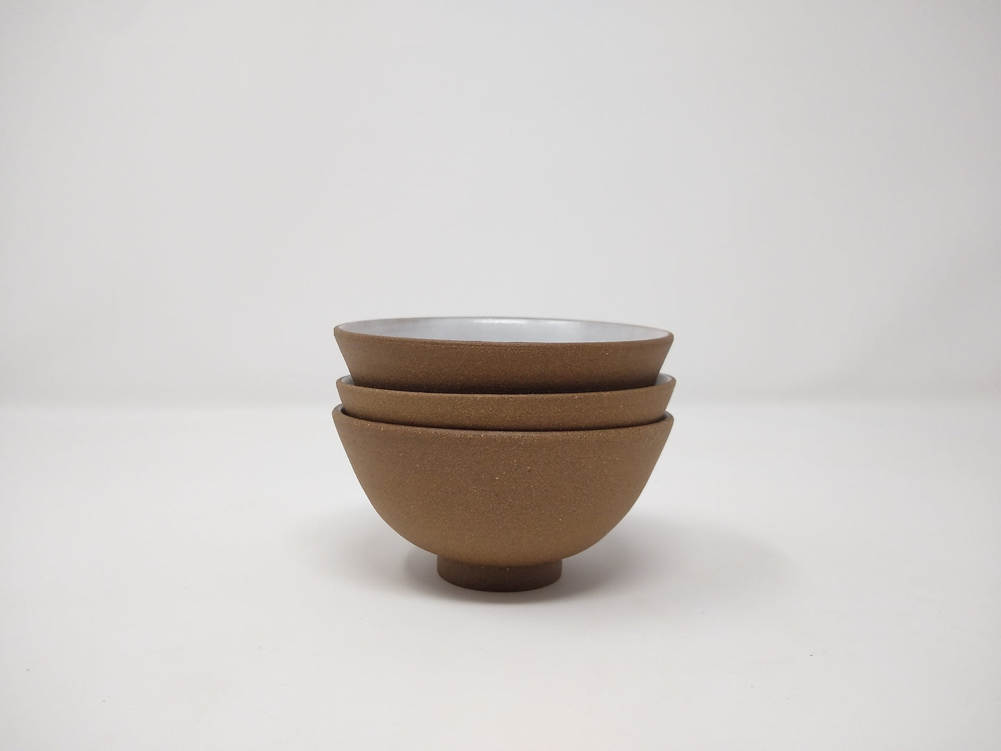 Three 110ml tea bowls