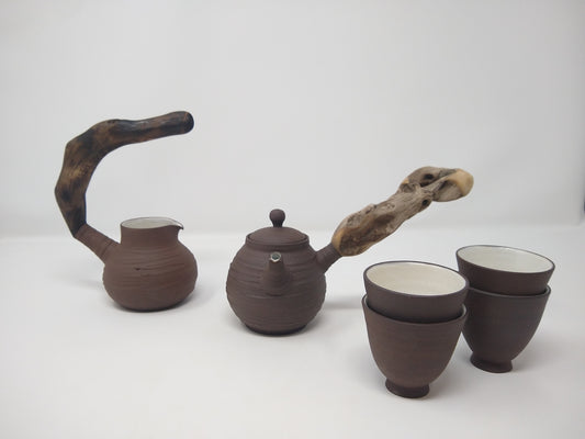 180ml "Muddy" teapot set