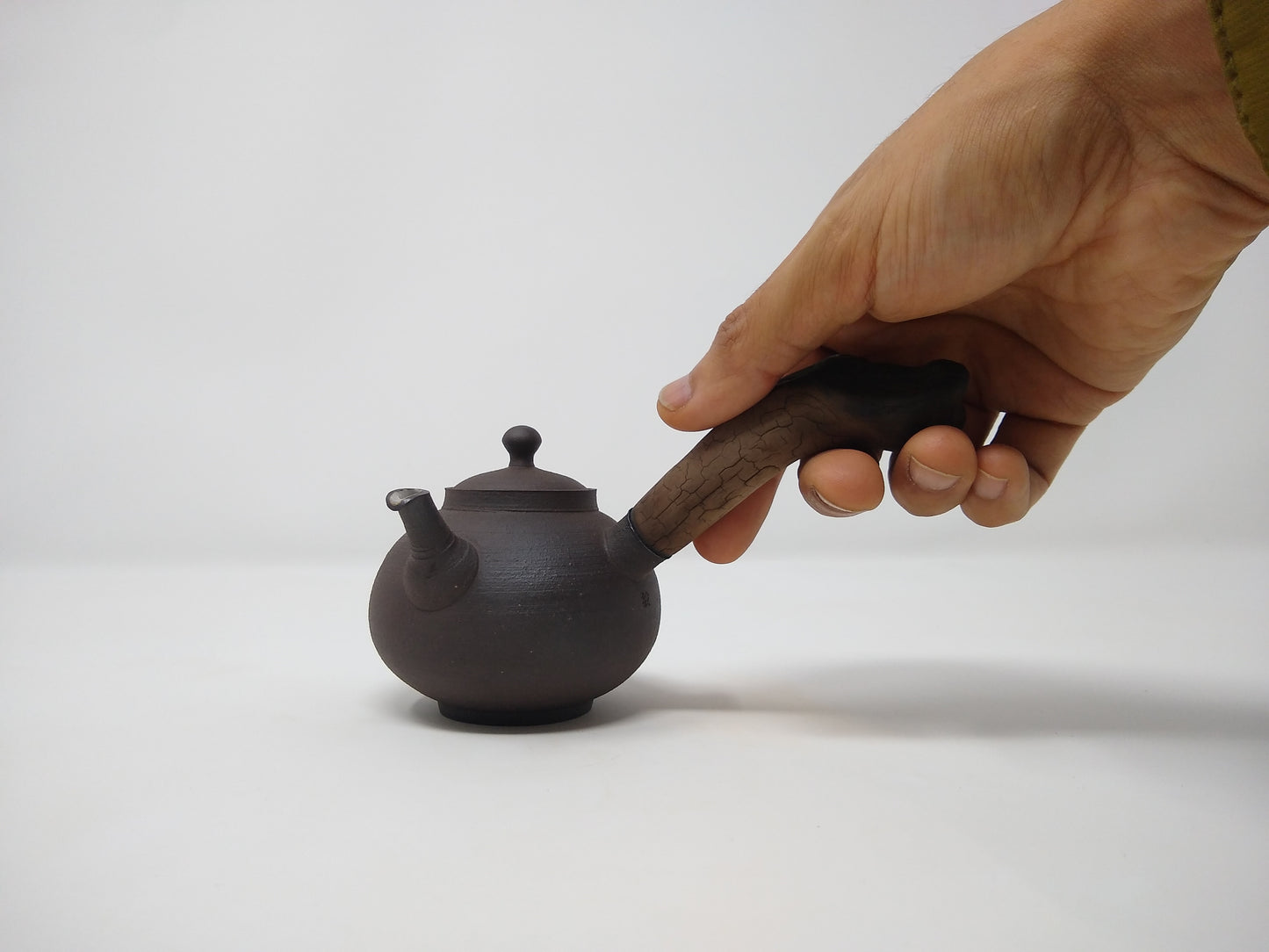 140ml Dark Chocolate Kyusu with matching cup