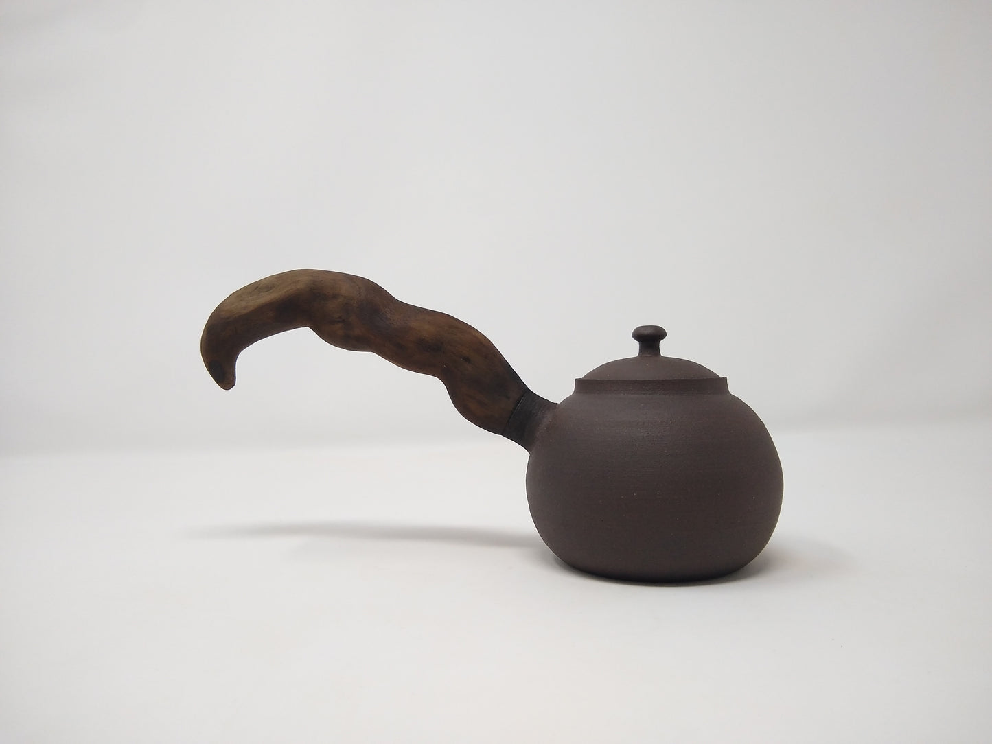 220ml Dark Chocolate Kyusu with matching cup