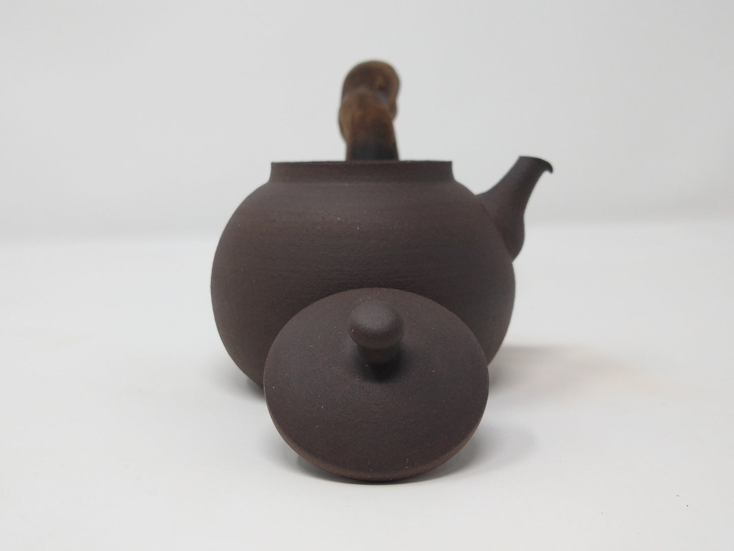 220ml Dark Chocolate Kyusu with matching cup