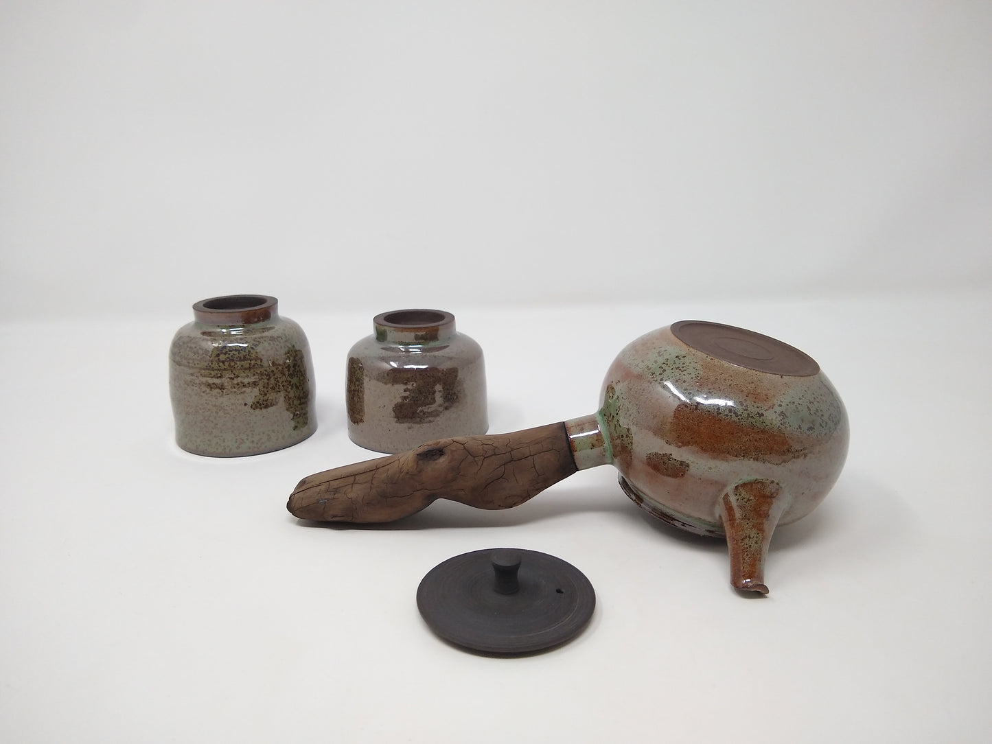 160ml Iridescence teapot with two 80ml cups