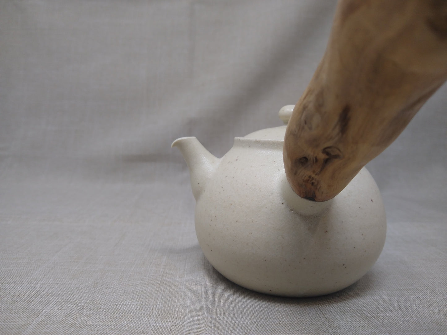 250ml Matte White Kyusu