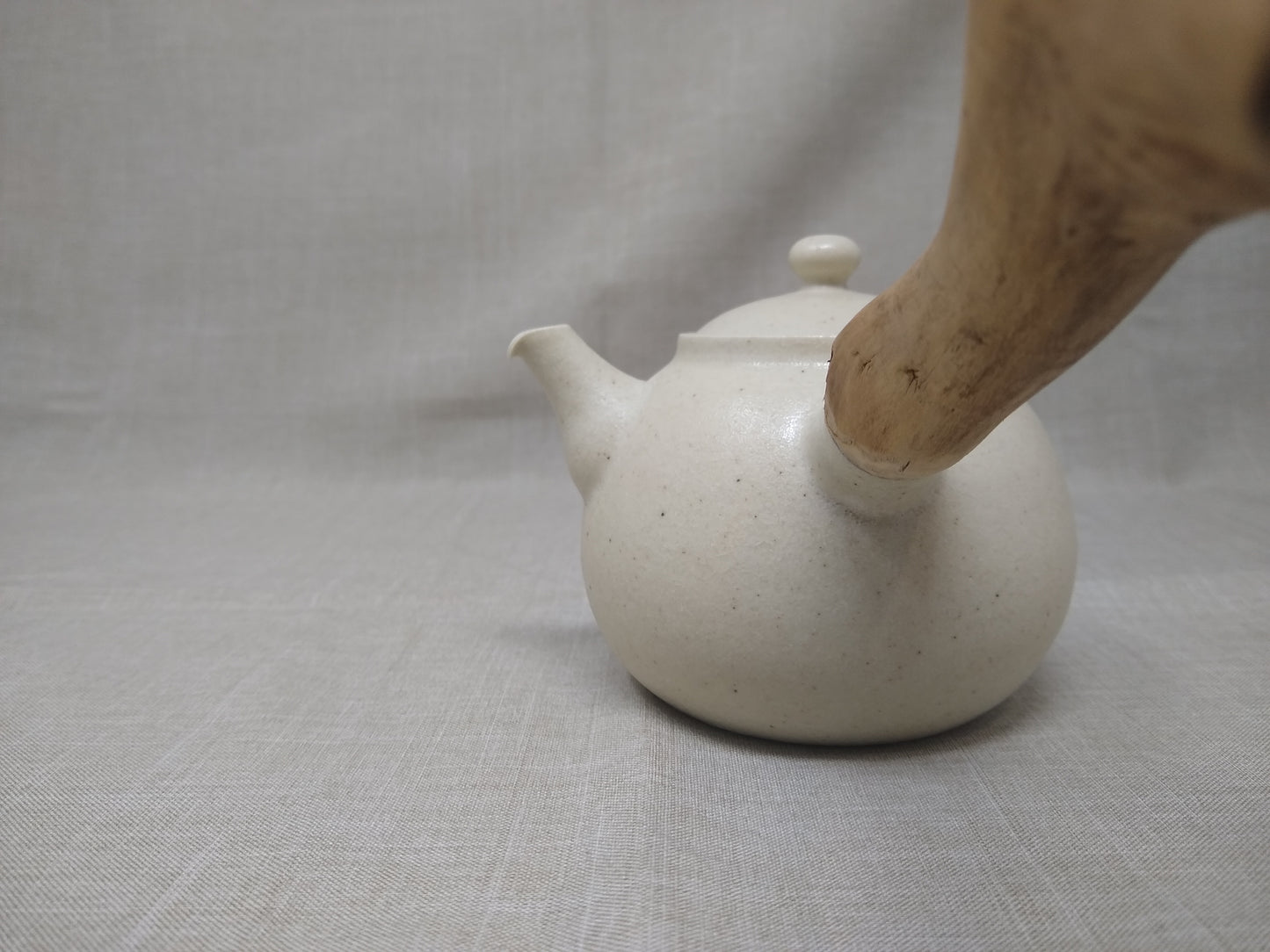 260ml Matte White Kyusu
