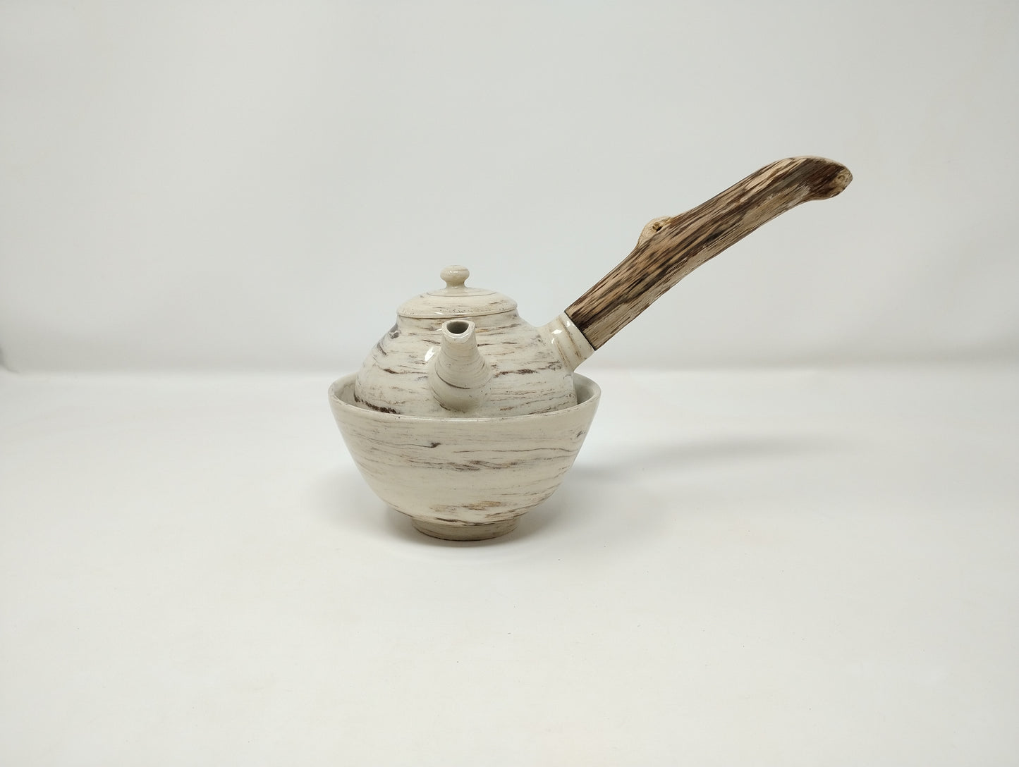 250ml "Latte" Kyusu with a matching bowl