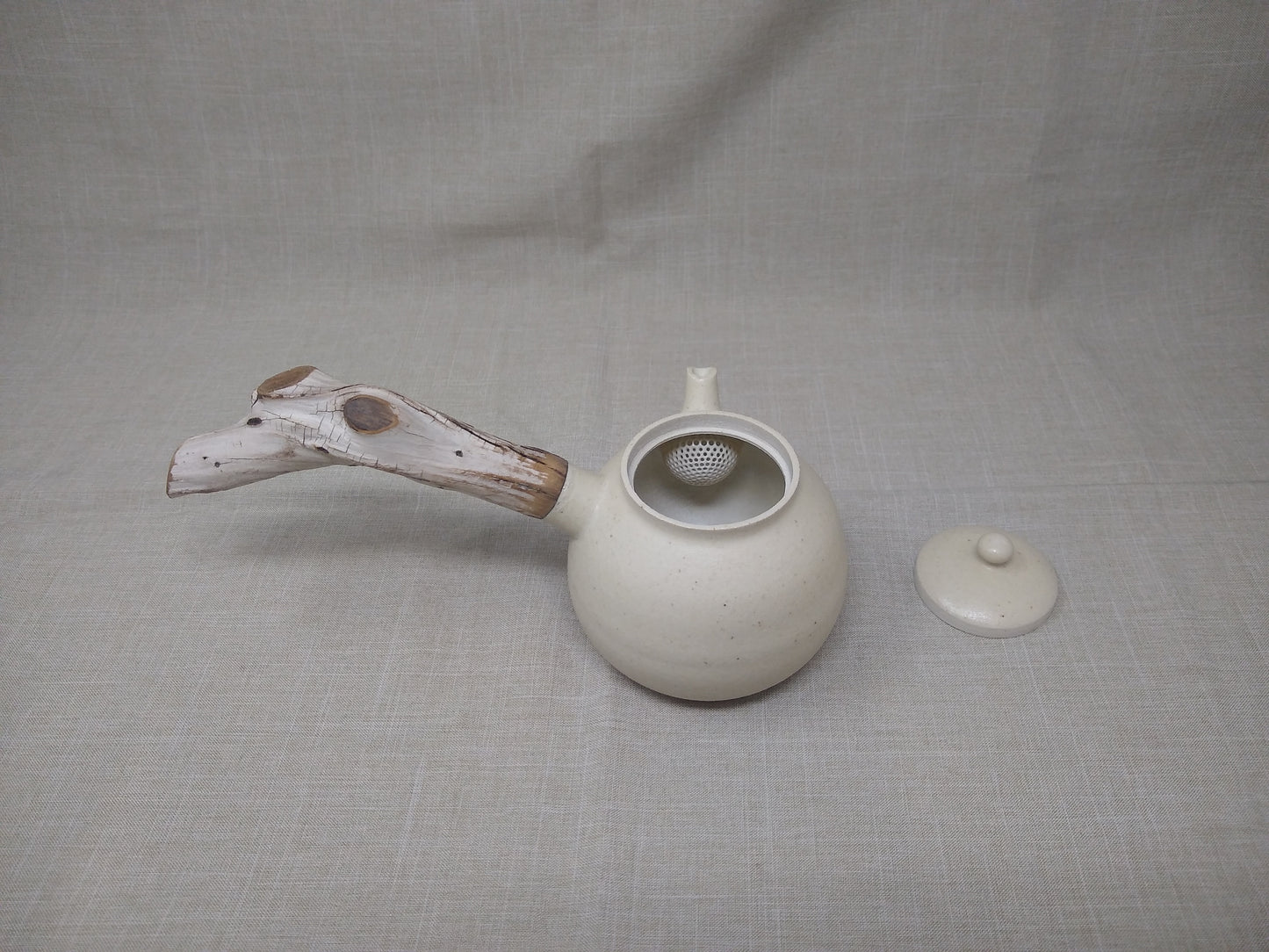 320ml Matte White Kyusu
