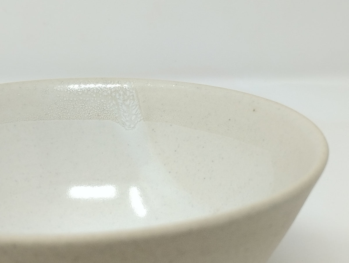 390ml Eggshell White Kyusu with a matching bowl