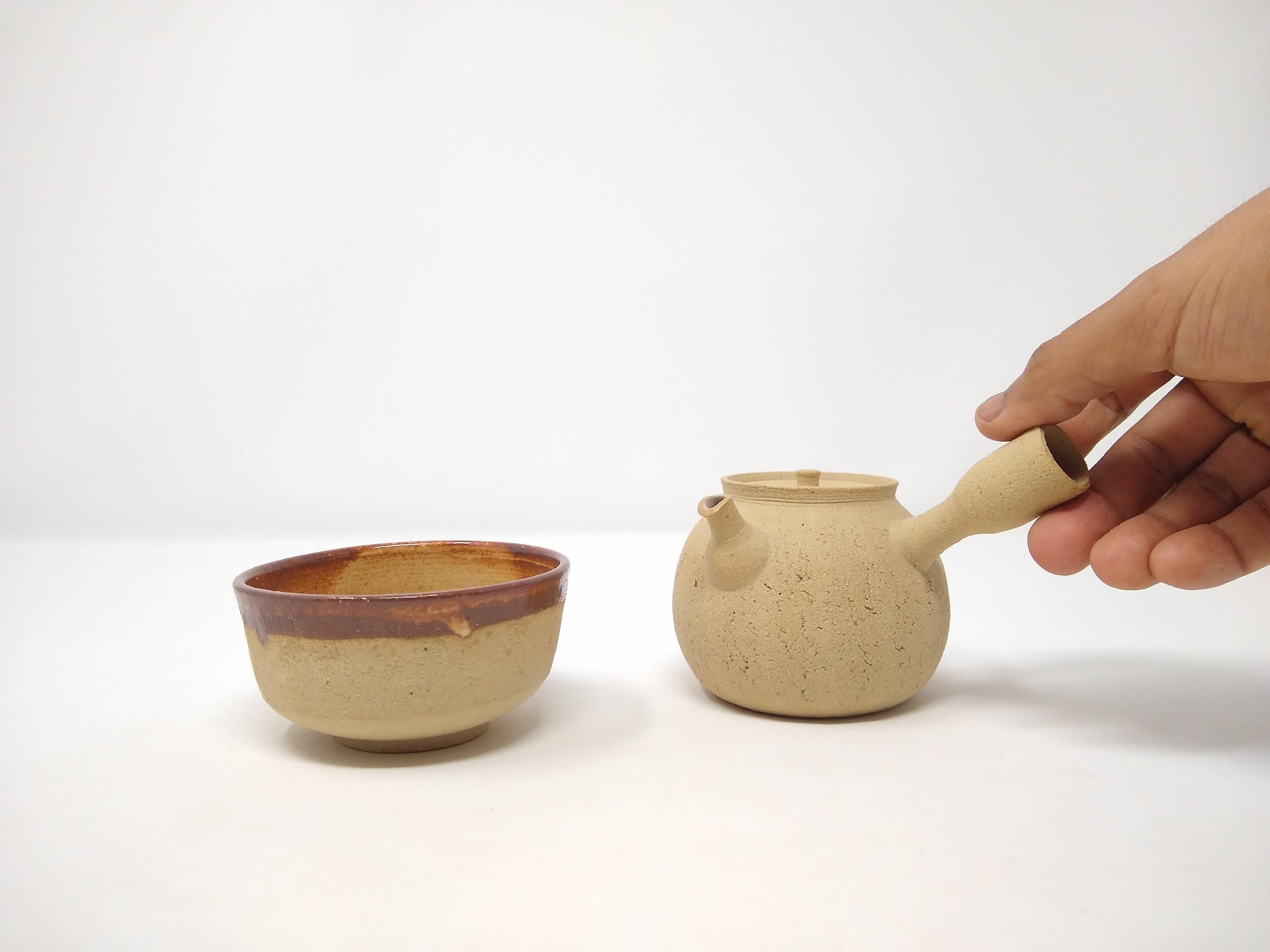 240ml kyusu and a 160ml cup Tsutsumi Teapots