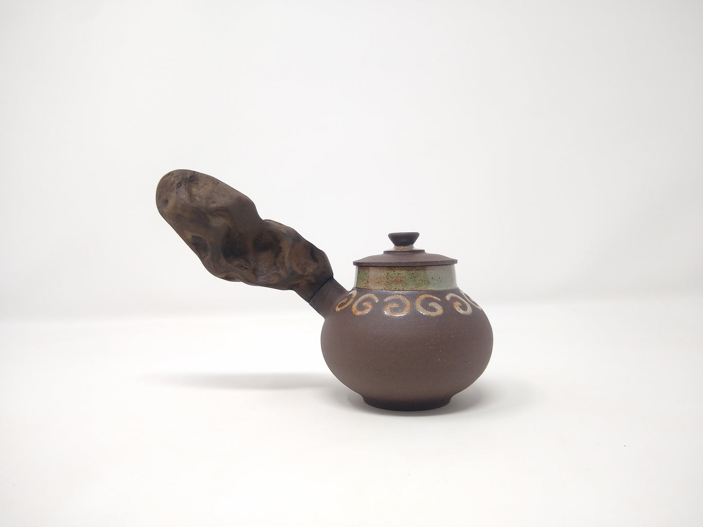 120ml Iridescence teapot with a matching cup