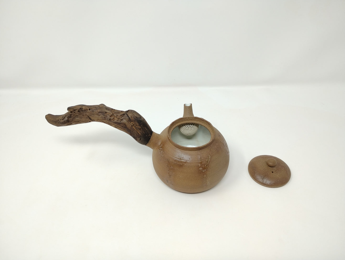 320ml Mogake Kyusu with a matching bowl