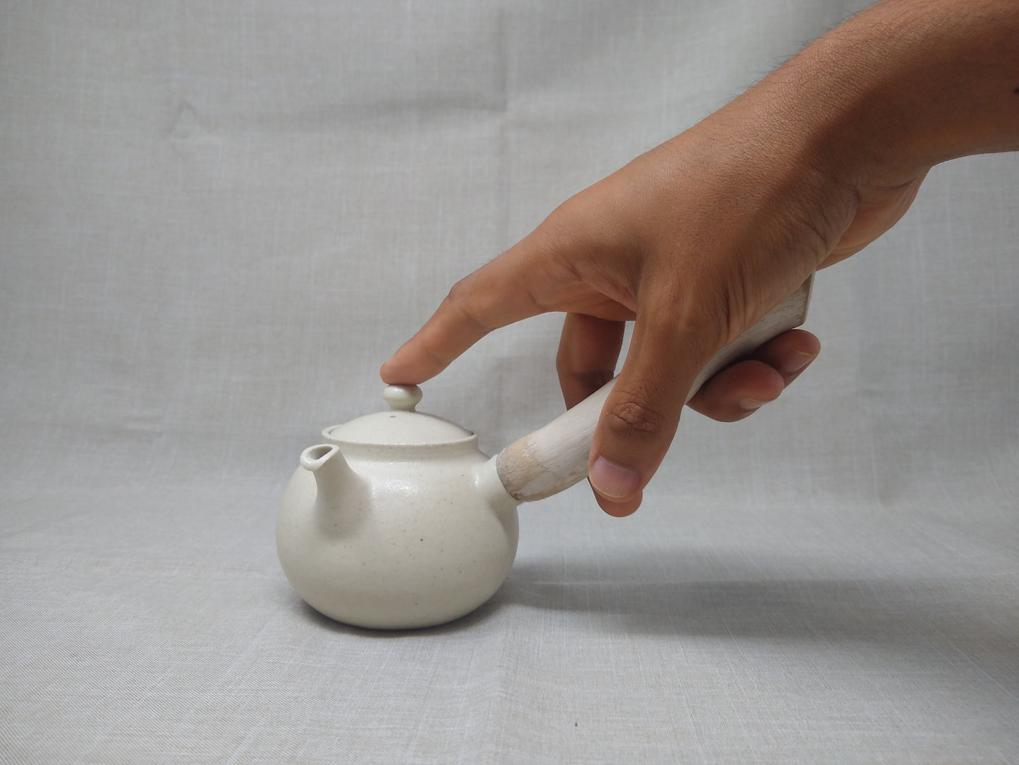 200ml Matte White Kyusu