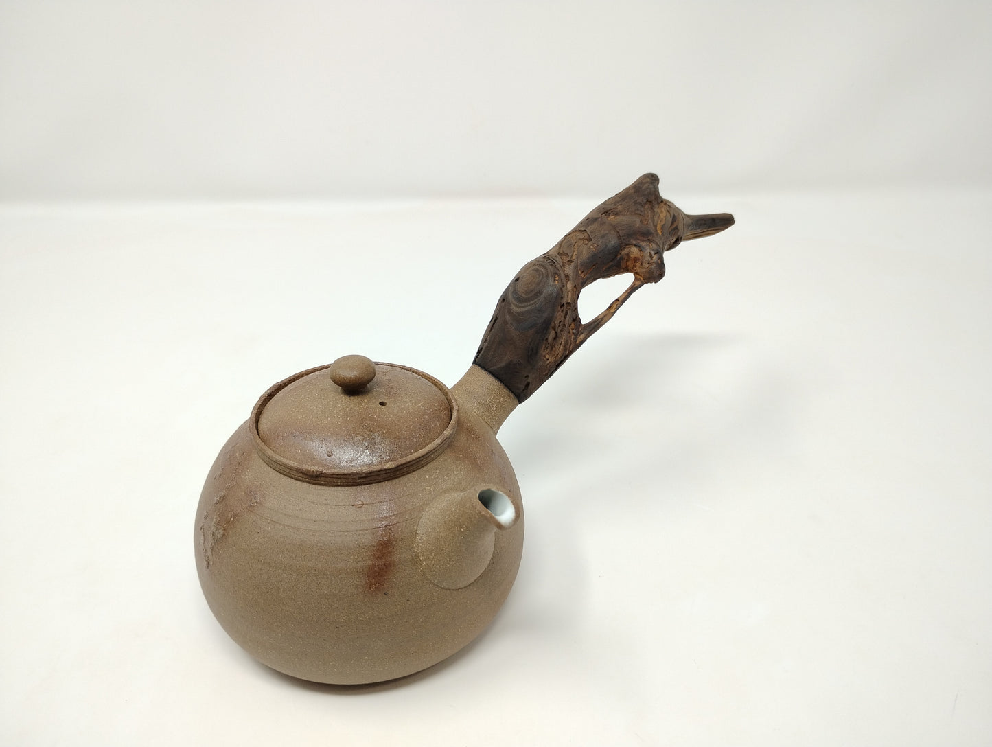 320ml Mogake Kyusu with a matching bowl