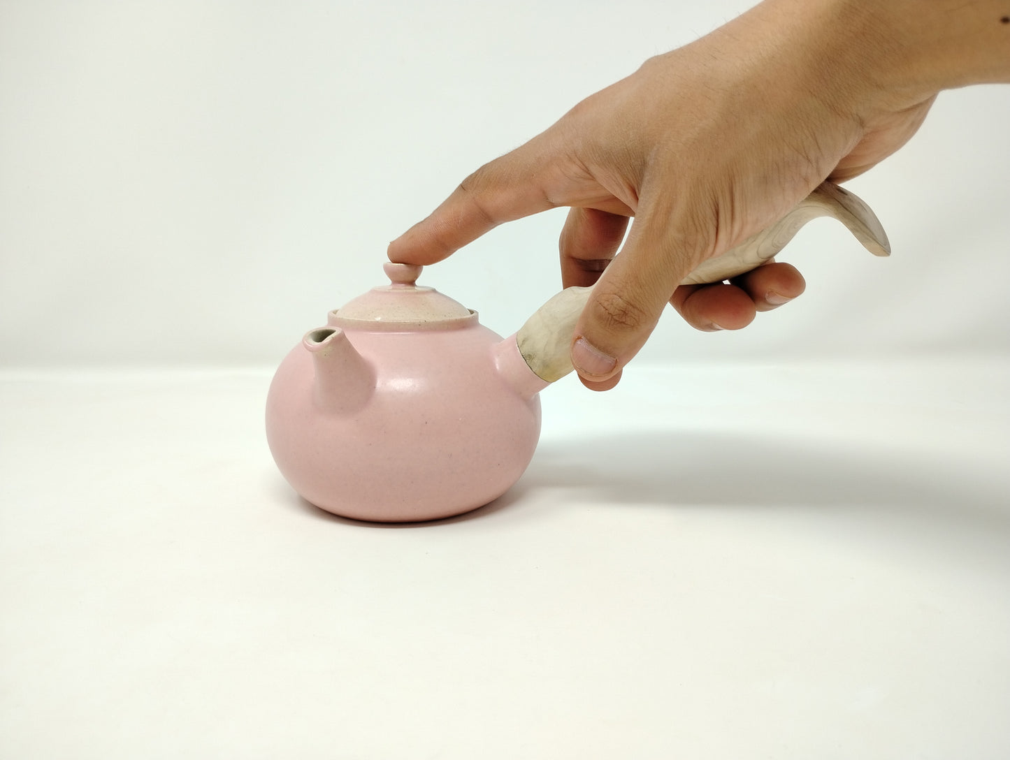 350ml Pink Kyusu with three 270ml bowls