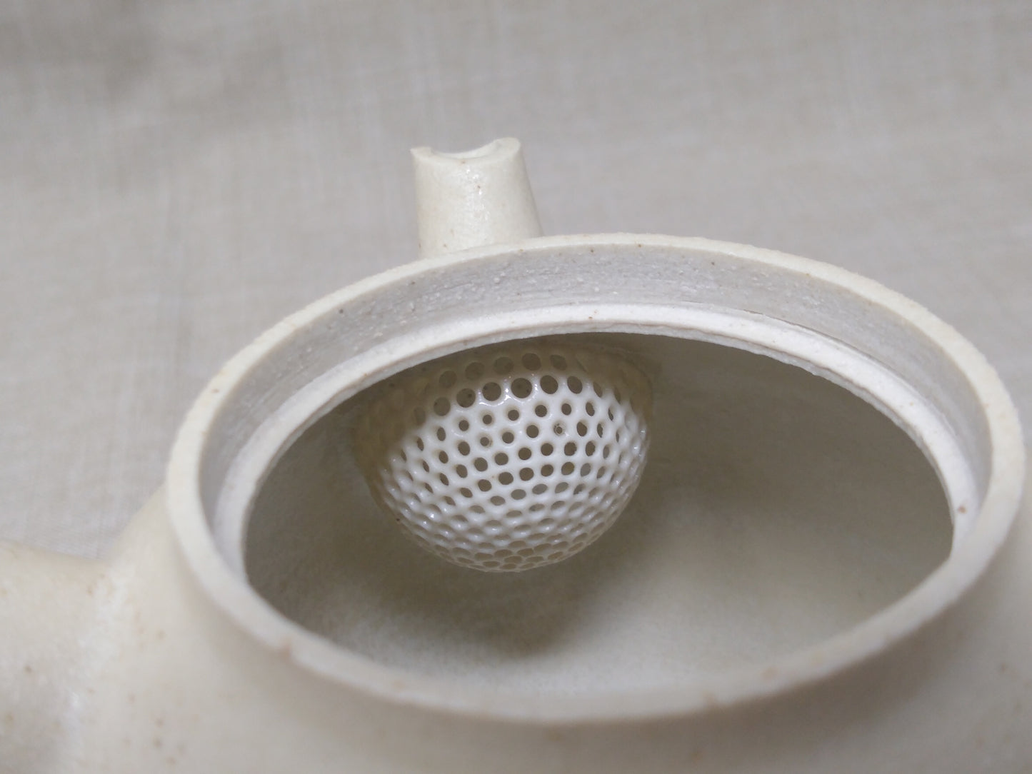 320ml Matte White Kyusu