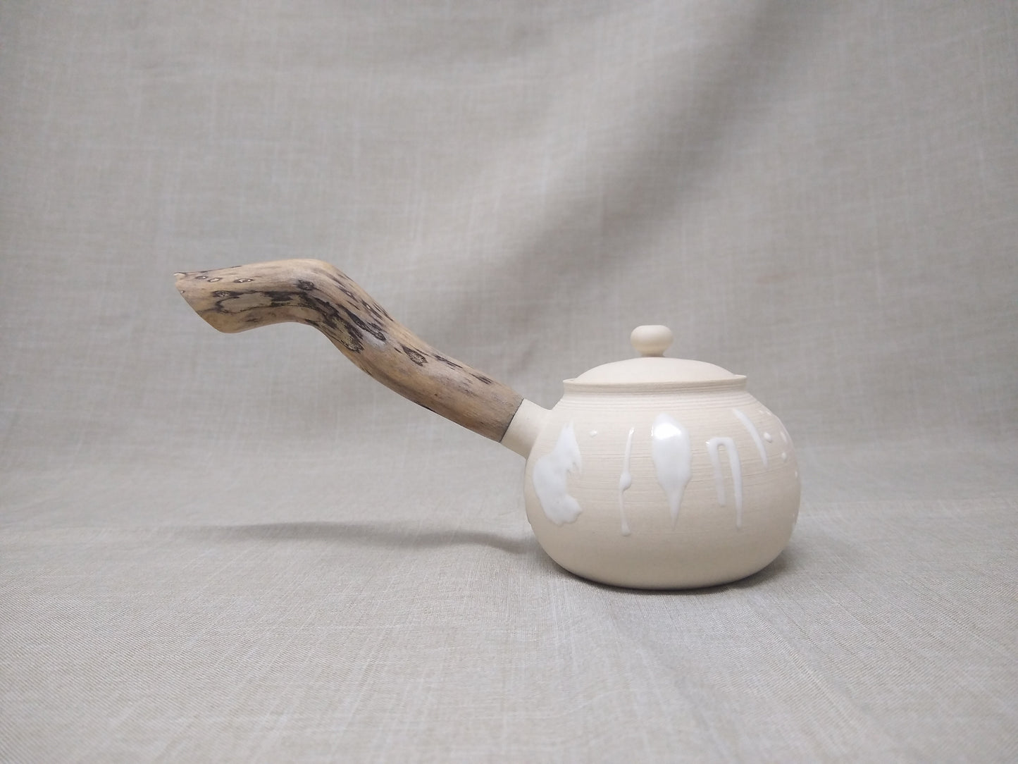 170ml White Kyusu and 2 matching bowls
