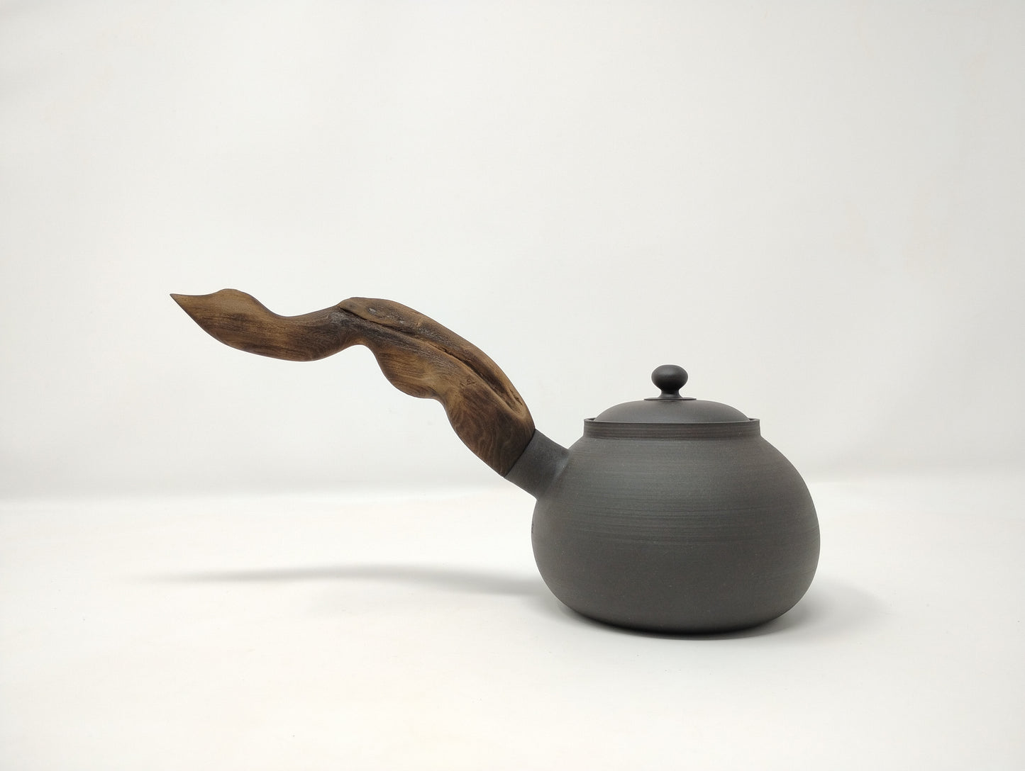300ml Black Kyusu and a matching bowl