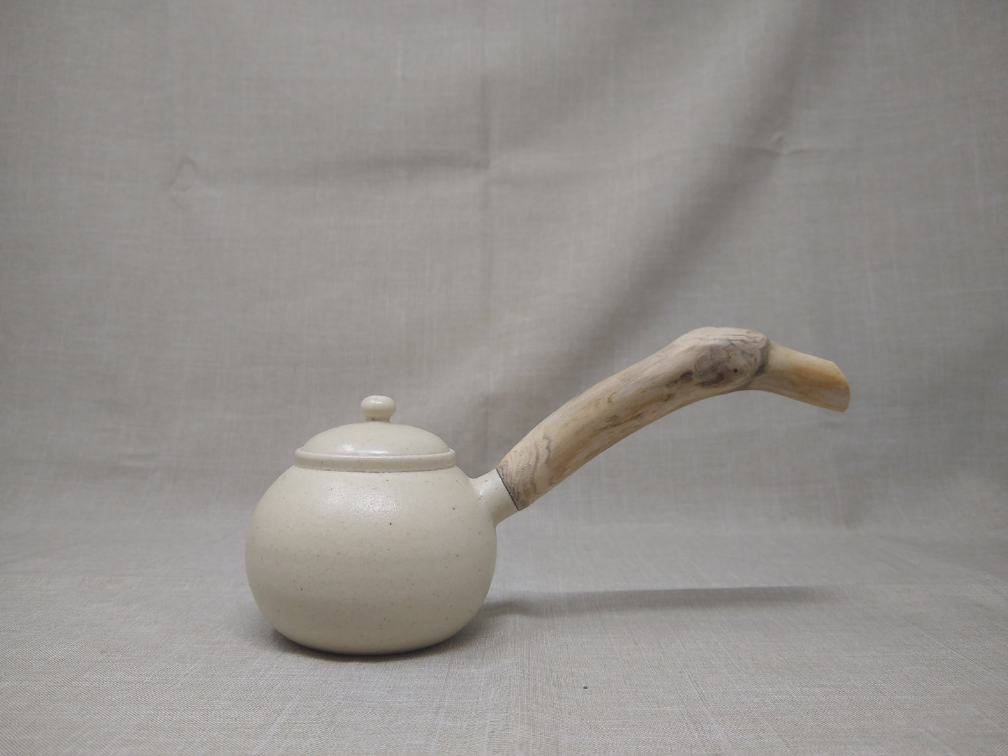 200ml Matte White LEFTIE Kyusu