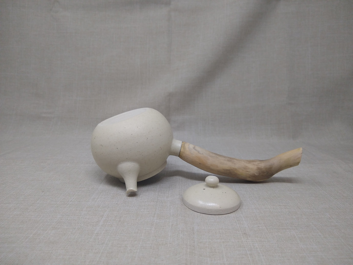 200ml Matte White LEFTIE Kyusu