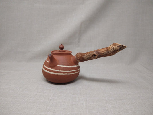 340ml Swirling Red Kyusu