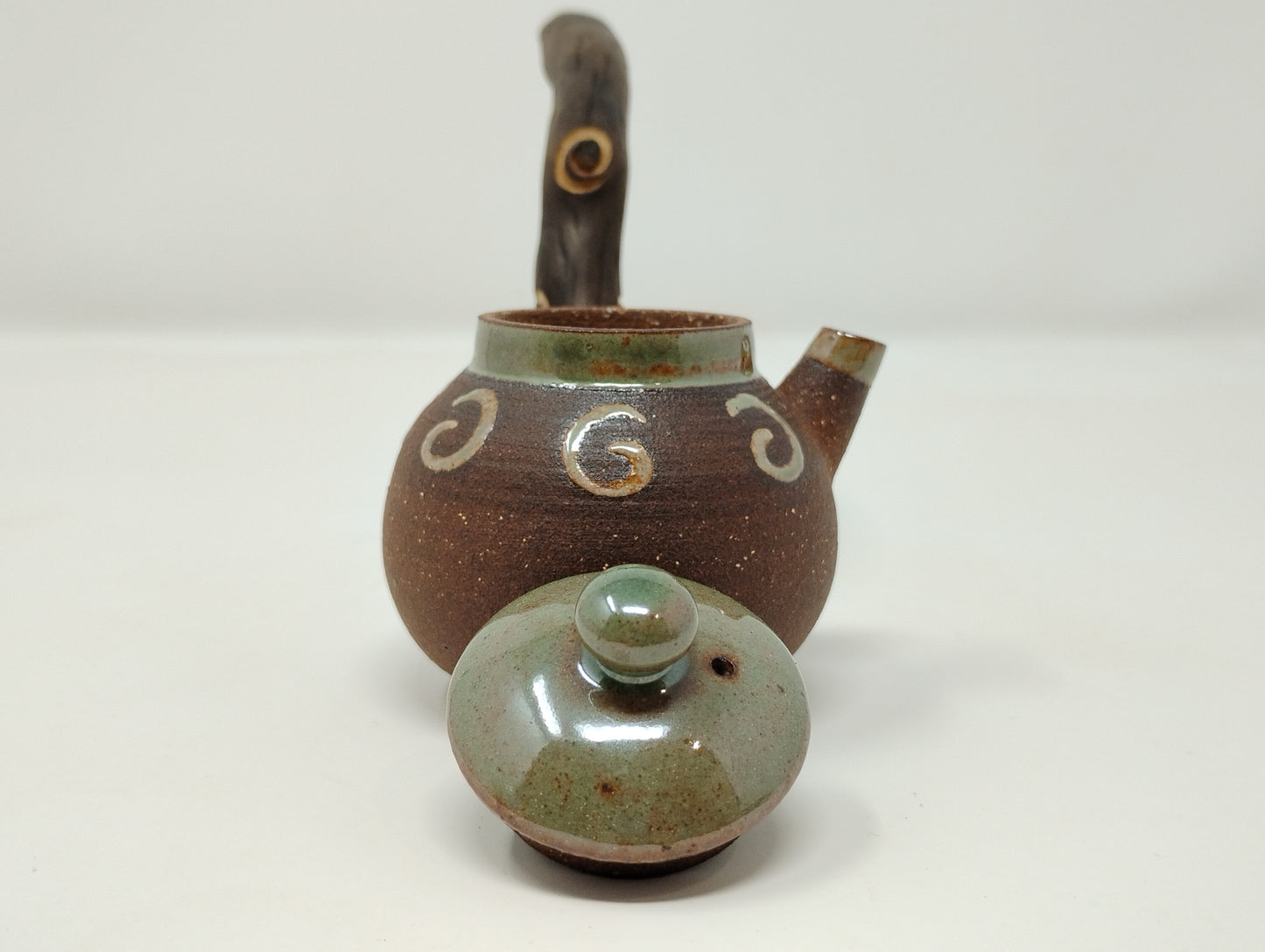 55ml Iridescent Kyusu with a matching cup