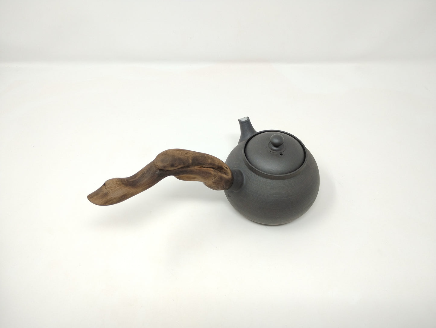300ml Black Kyusu and a matching bowl