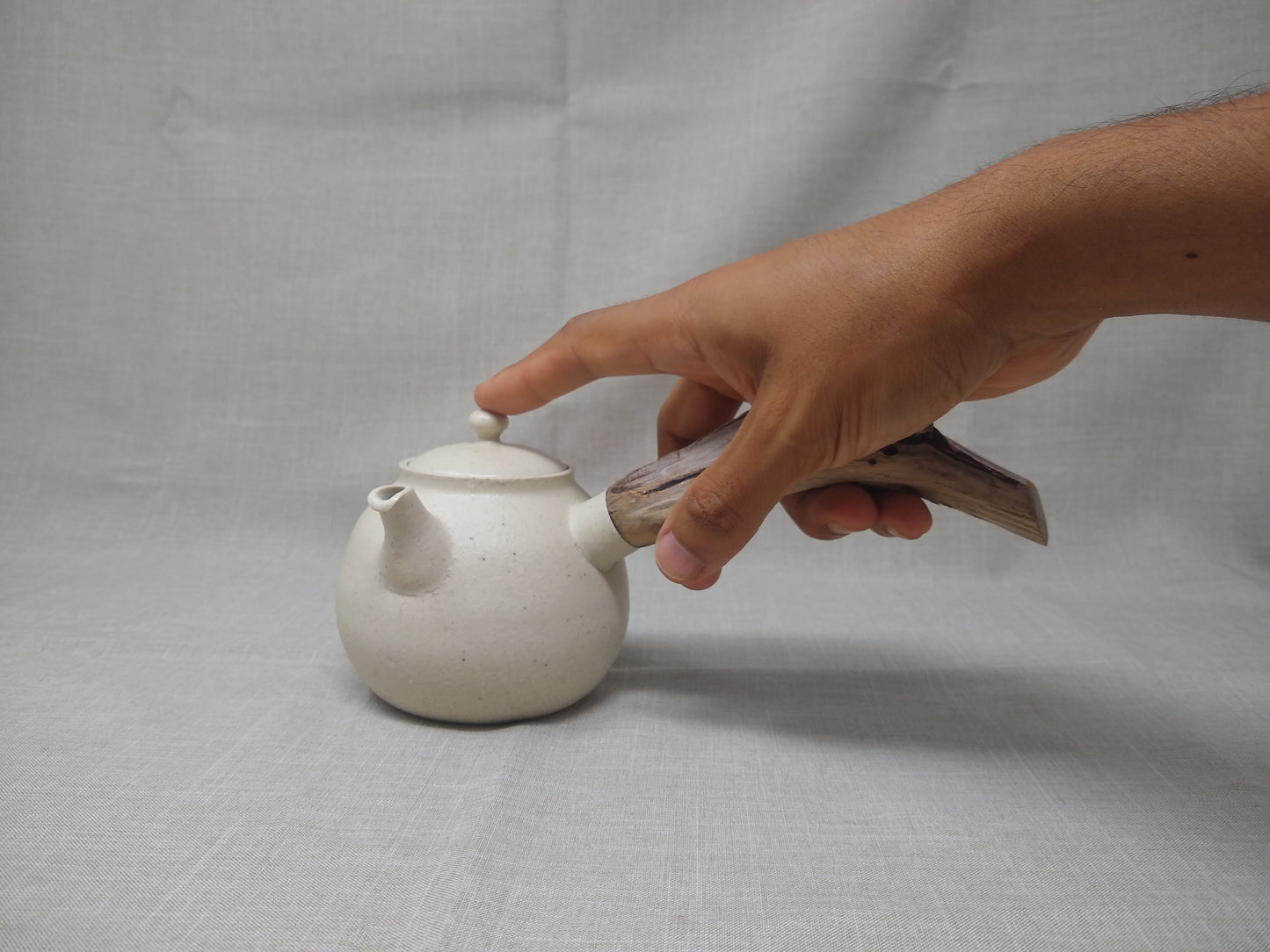 320ml Matte White Kyusu