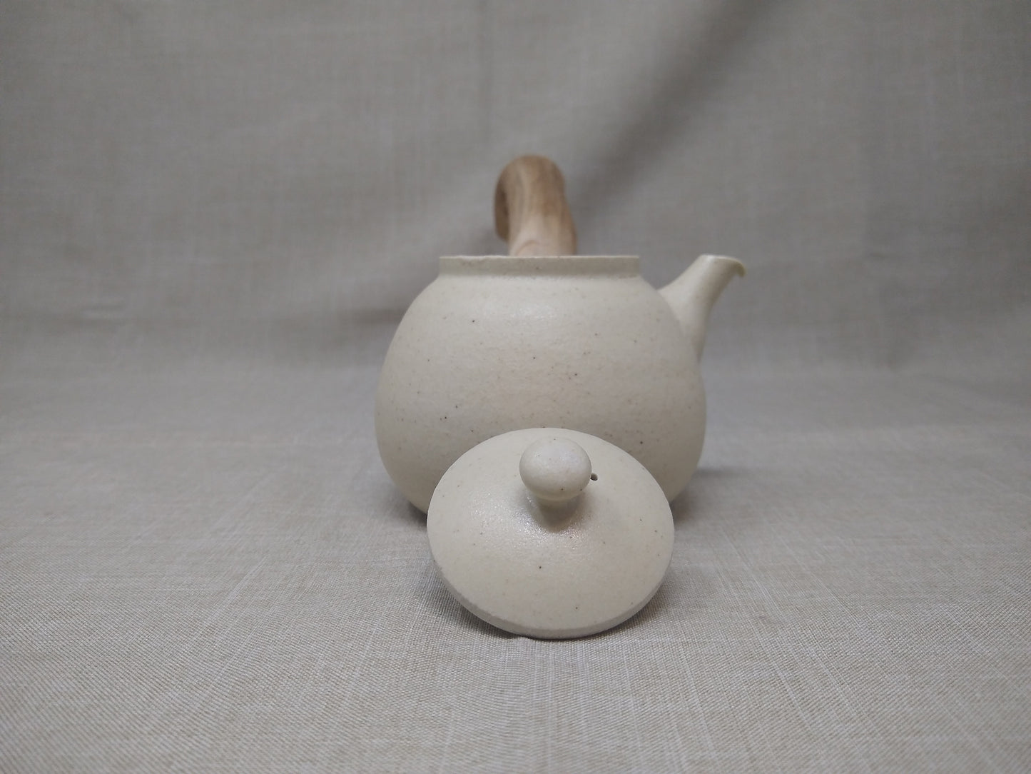 250ml Matte White Kyusu