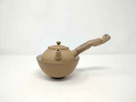 310ml "Jasper" Kyusu with a matching bowl