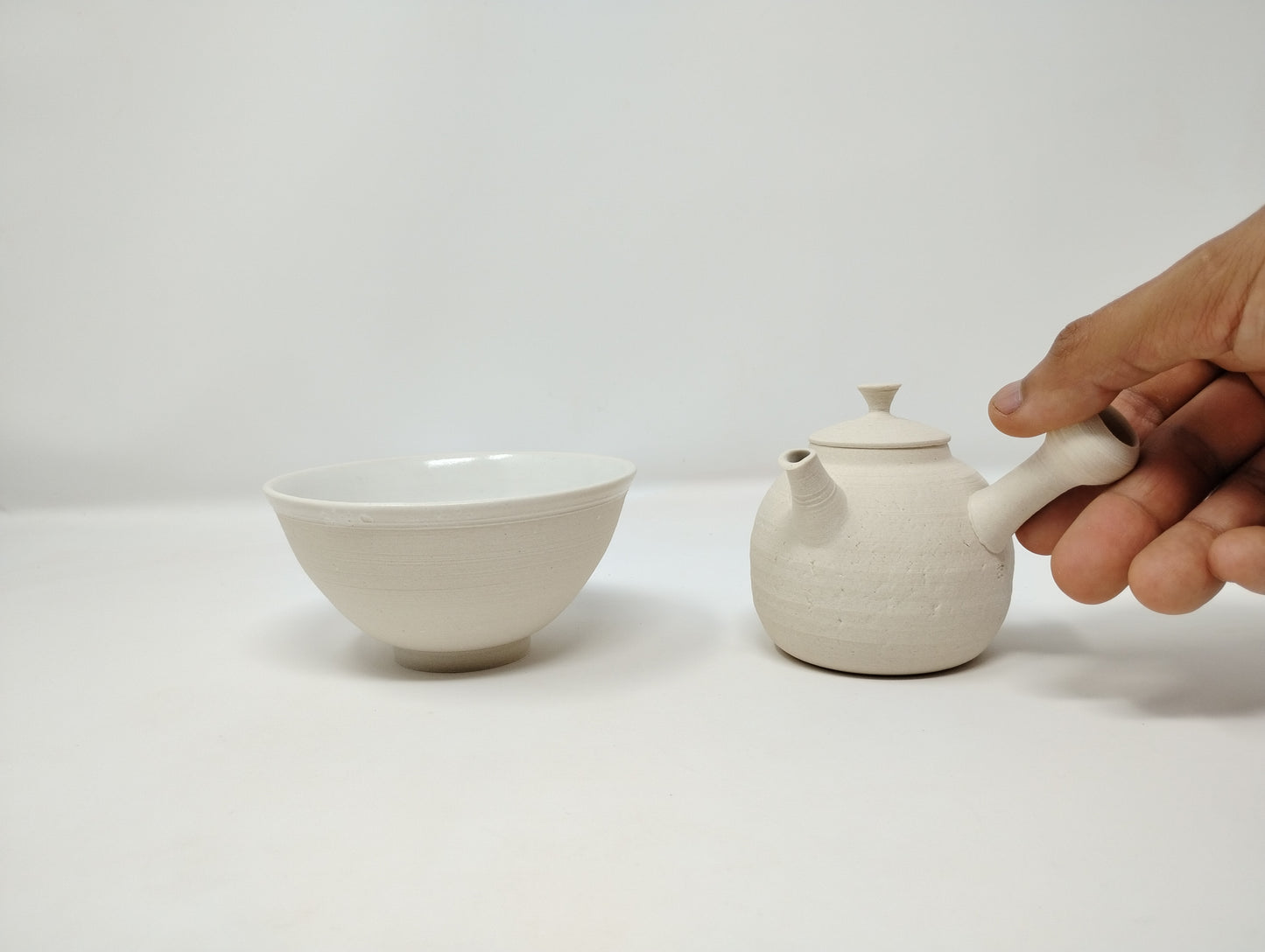 140ml White Kyusu