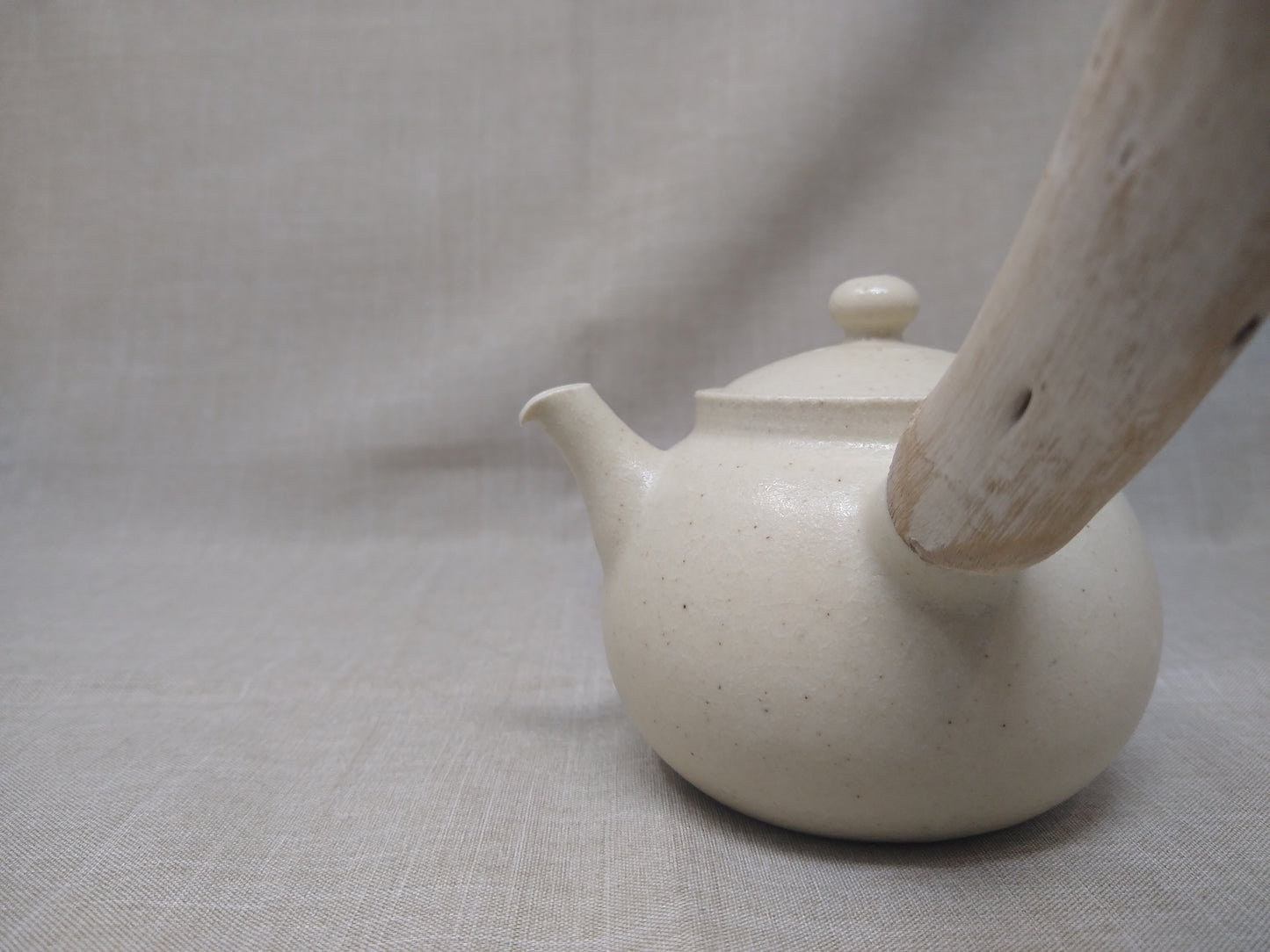 200ml Matte White Kyusu