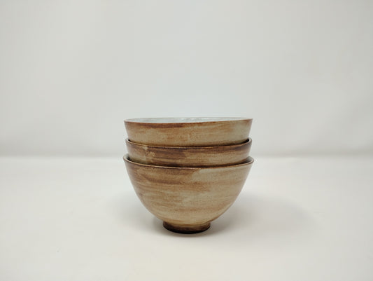 Set of three 300ml tea bowls (discounted)