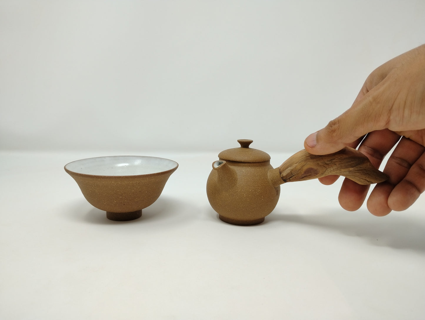 85ml "Jasper" Kyusu with a matching cup