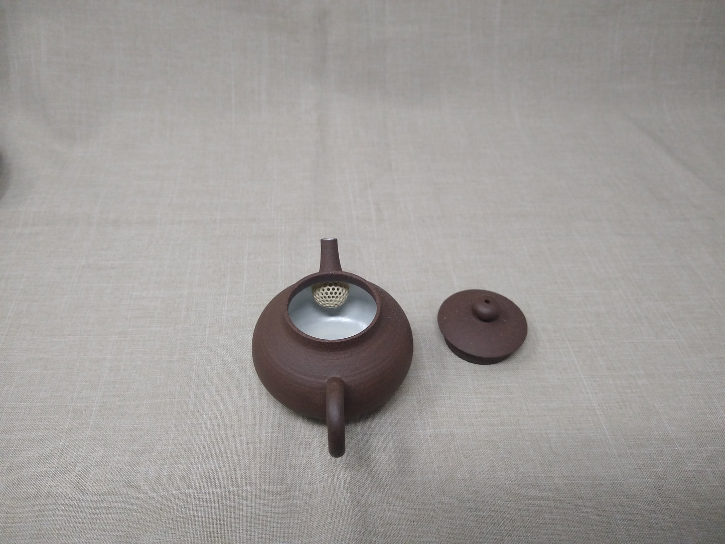 Gong Fu set. 90ml teapot, two 80ml cups, pitcher, and tray.